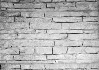 black and white background texture of stone wall