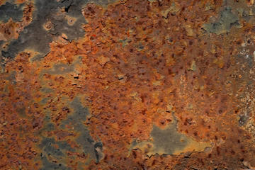 metal texture with scratch and crack, rust wall
