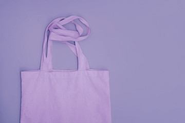 Reusable fabric bag for products. Bag for reuse.