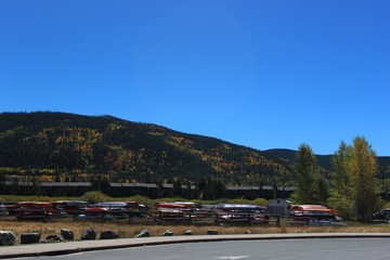 Beautiful mountains and nature beauty in colorado, United States of America