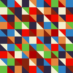 Abstract geometric textilse pattern vectors 
