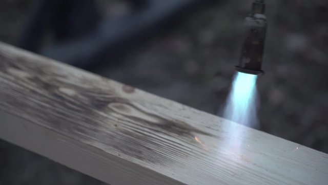 Gas burner in operation, detail large.mp4