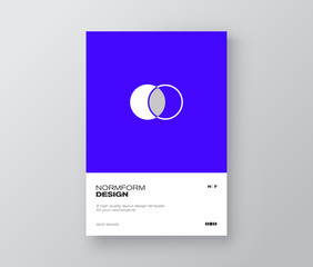Postmodern Design Vector Cover Mockup