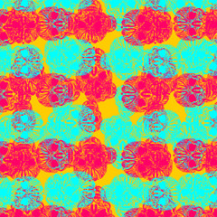 ethnic pattern print and embroidery graphic design vector art