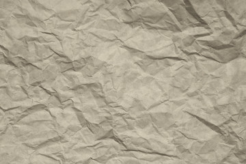 Texture of crumpled paper, can be use as abstract background, wallpaper, webpage, copy space for text.