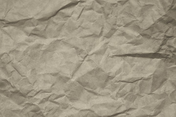 Fototapeta premium Texture of crumpled paper, can be use as abstract background, wallpaper, webpage, copy space for text.