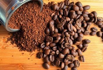 roasted coffee beans
