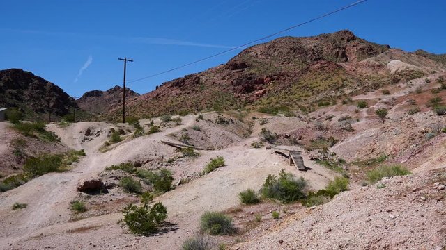 Mountain Bike Trails along the Bootleg Canyon