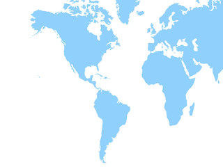Fototapeta na wymiar 世界地図　日本地図　白バック　南北アメリカ　ヨーロッパ　ビジネスイメージ　地図