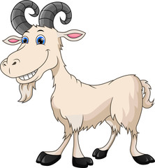 cute goat cartoon 