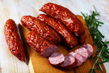 Czech dried sausage
