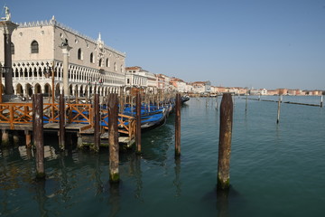 Fototapeta na wymiar Venice in Italy Covid-19 Coronavirus