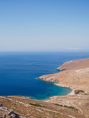 Fototapeta na wymiar Tinos coast