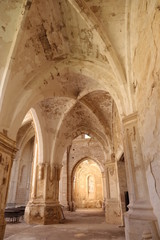 Fototapeta na wymiar Interior Monasterio de Piedra