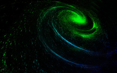 abstract green background with space