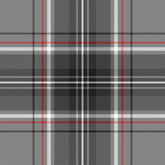 Schotland zilver tartan diagonale naadloze structuurpatroon. Vectorillustratie. EPS 10. Geen transparantie. Geen hellingen.