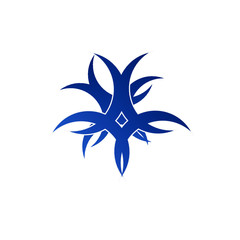 colorful abstract symbol and sign. 