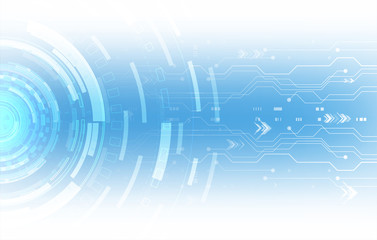 Fototapeta premium Abstract hi tech technology background