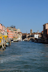 Quartier Cannaregio à Venise, Italie
