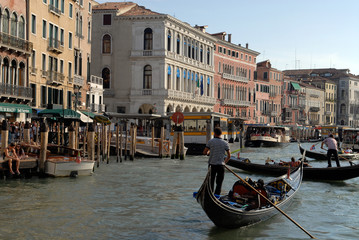 Fototapeta na wymiar Grand Canal à Venise, Italie