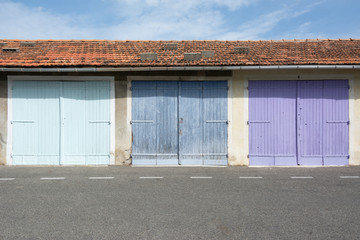 Fototapeta na wymiar Old Doors in Province area France.