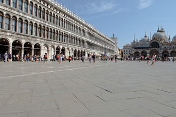Place San Marco à Venise, Italie