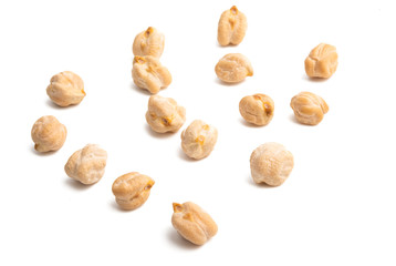 chickpeas isolated