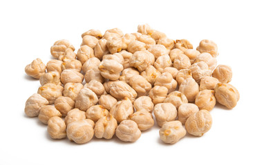 chickpeas isolated