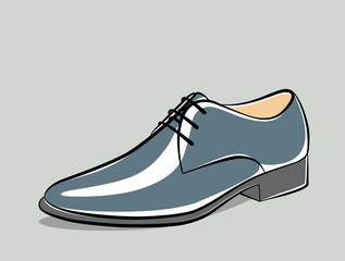 Elegant men’s shoe