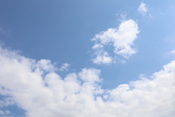 Obraz na płótnie Canvas 空と雲