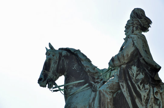 Kaiser Wilhelm I Denkmal auf Burg Hohensyburg, Deutschland