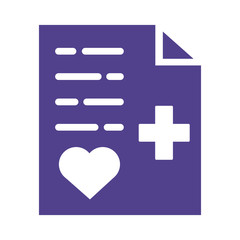 Fototapeta premium medical order silhouette style