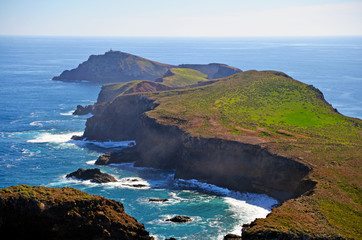 view of the coast of the mediterranean sea
