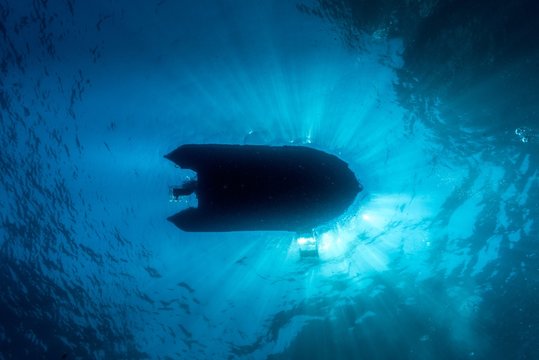 light below the surface