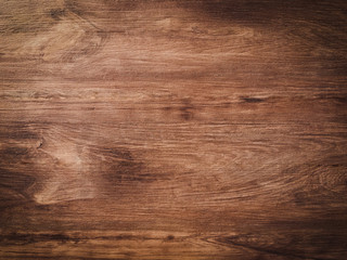 Dark wood texture use as natural background with copy space for artwork. Top view