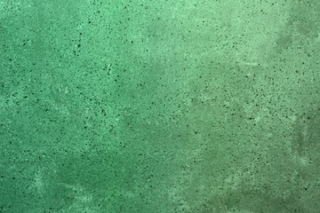 teal, sea-green dotted weathered paint on the plank texture - fantastic abstract photo background