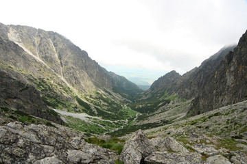 
The route to the Teryego Cottage in the Slovak Tatras