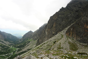 
The route to the Teryego Cottage in the Slovak Tatras