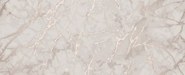 Photo sur Plexiglas Marbre fond de luxe métallique en marbre or rose