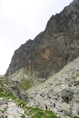 
The route to the Teryego Cottage in the Slovak Tatras