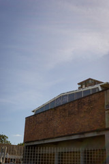 Old building with blue sky
