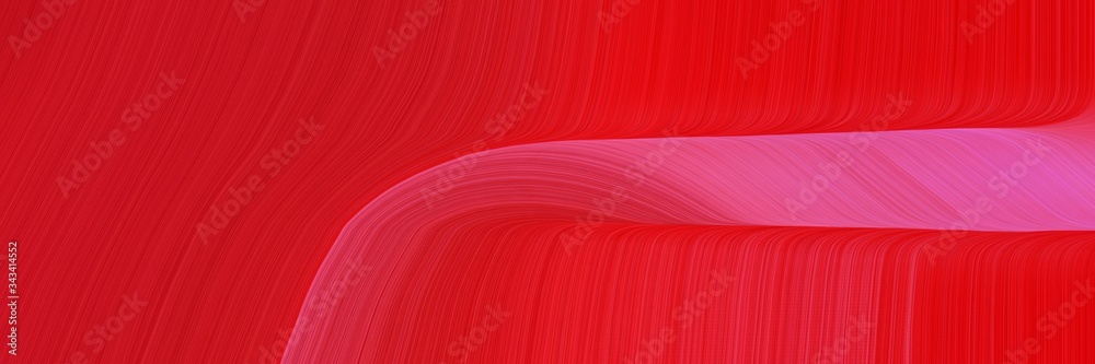 Poster elegant decorative cover with crimson, strong red and pale violet red colors. fluid curved lines wit