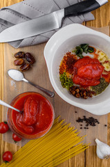 Vegan tomato sauce ingridients