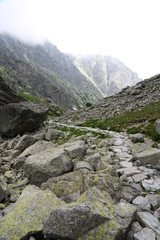 
The route to the Teryego Cottage in the Slovak Tatras