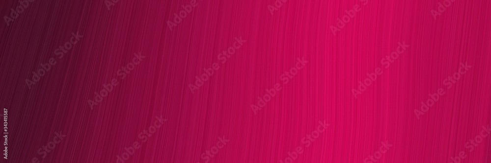 Poster elegant colorful cover with crimson, dark pink and medium violet red colors. fluid curved lines with