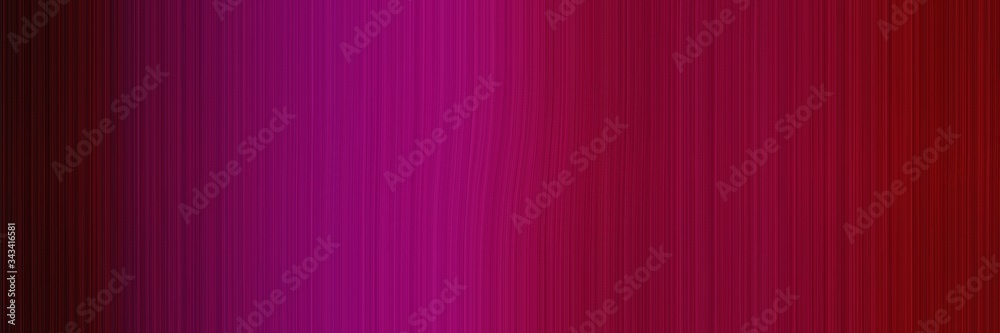 Poster elegant modern designed horizontal banner with dark pink, purple and very dark red colors. fluid curved lines with dynamic flowing waves and curves