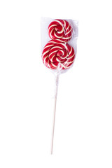 Beautiful lollipop candy stick