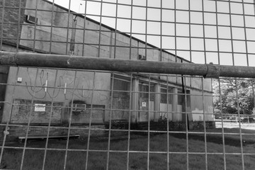 Old abandoned fire station