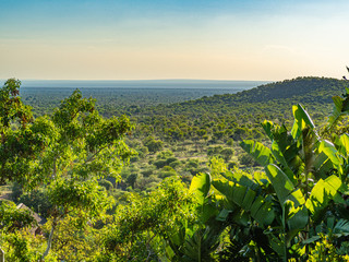 Fototapeta premium A Scenic Landscape to the Horizon
