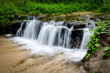 Wodospad na  rzece Jeleń